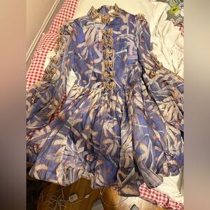 Zimmermann Butterfly dress purple size 1 / US 6